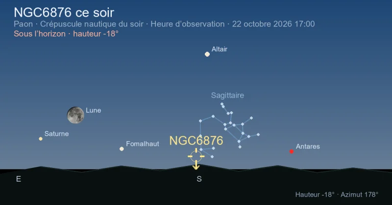 NGC6876 ce soir