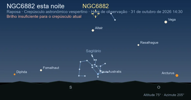 NGC6882 esta noite