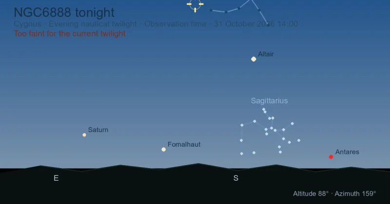 NGC6888 tonight
