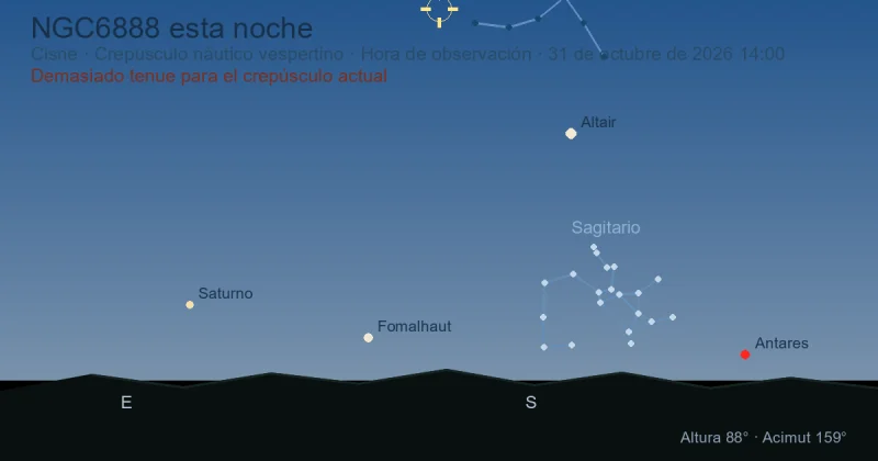 NGC6888 esta noche