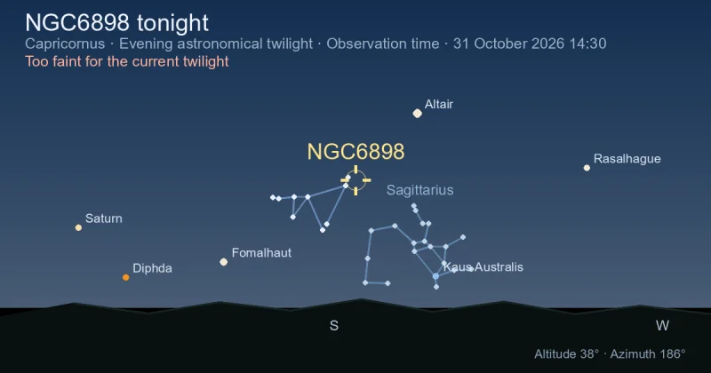 NGC6898 tonight