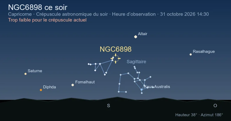 NGC6898 ce soir