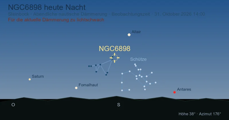 NGC6898 heute Nacht