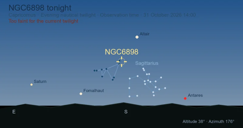 NGC6898 tonight