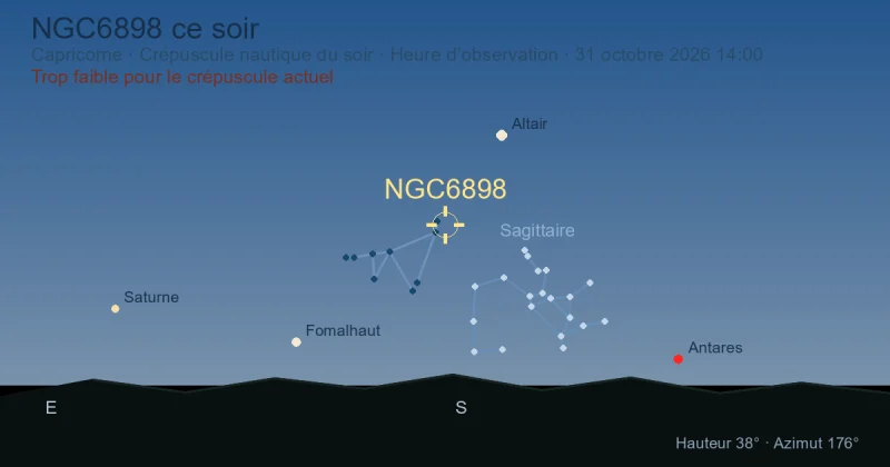 NGC6898 ce soir