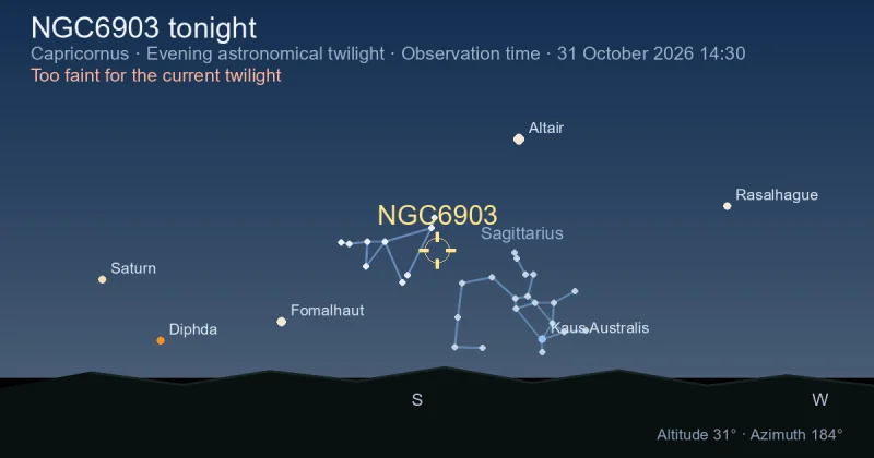 NGC6903 tonight