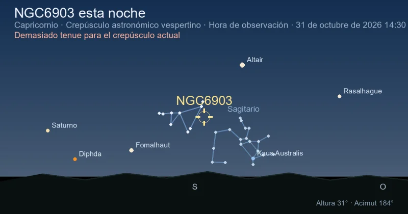 NGC6903 esta noche