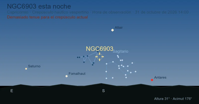 NGC6903 esta noche