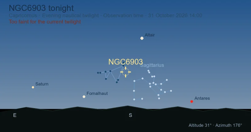 NGC6903 tonight