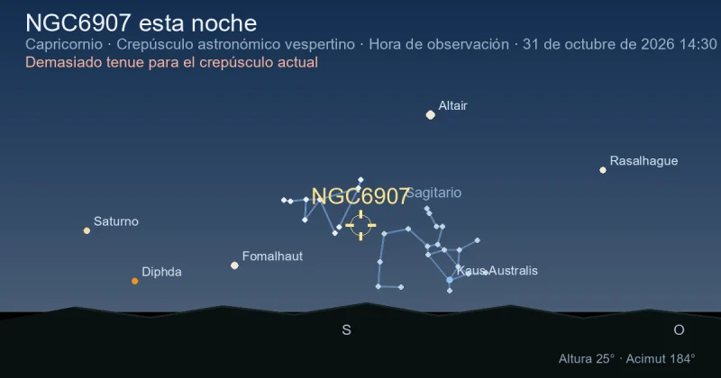 NGC6907 esta noche