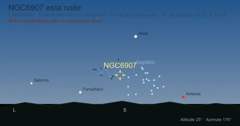 NGC6907 esta noite