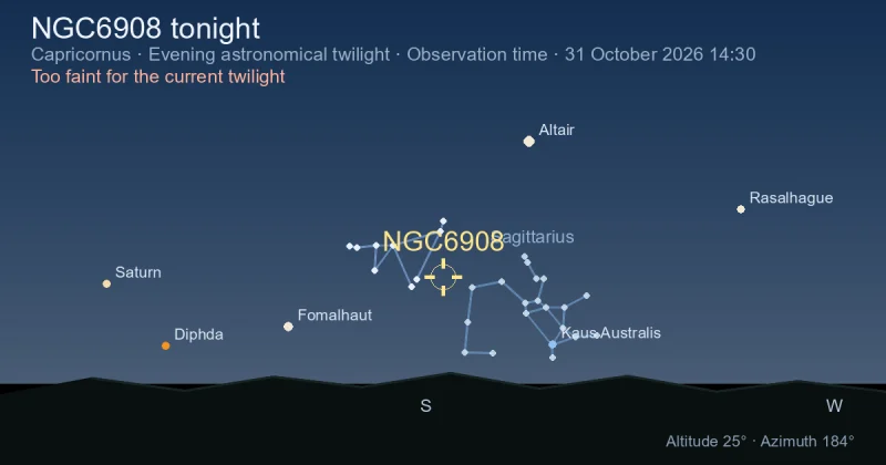 NGC6908 tonight
