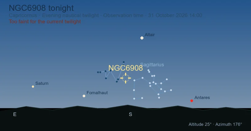 NGC6908 tonight