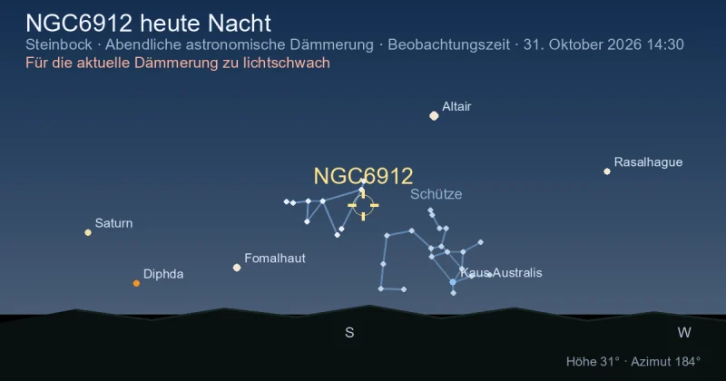 NGC6912 heute Nacht