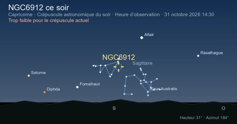 NGC6912 ce soir