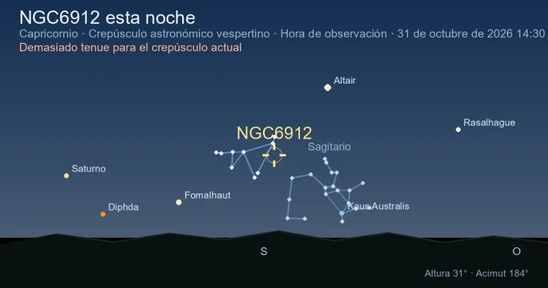 NGC6912 esta noche