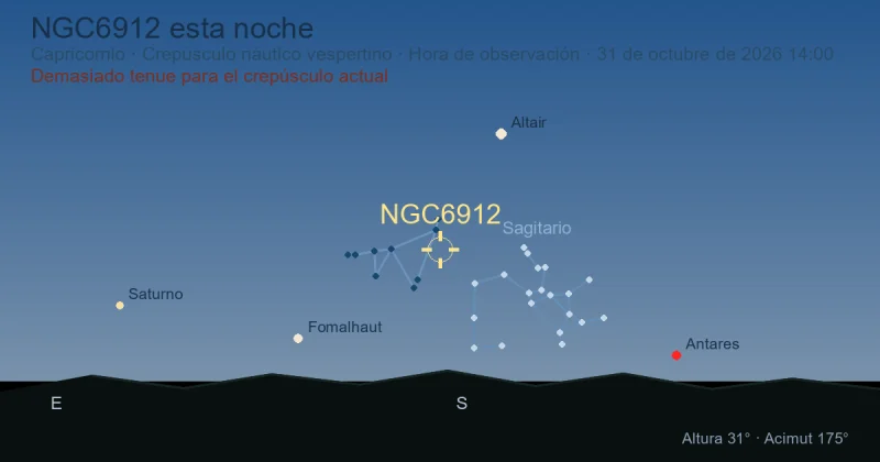 NGC6912 esta noche
