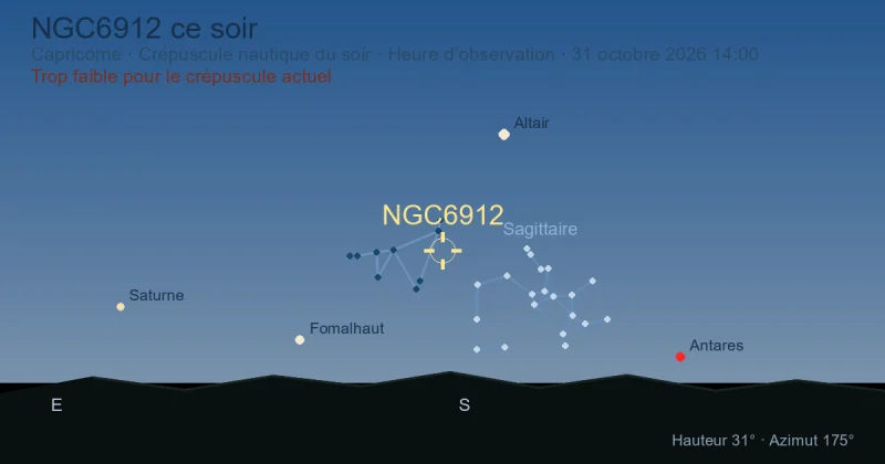 NGC6912 ce soir