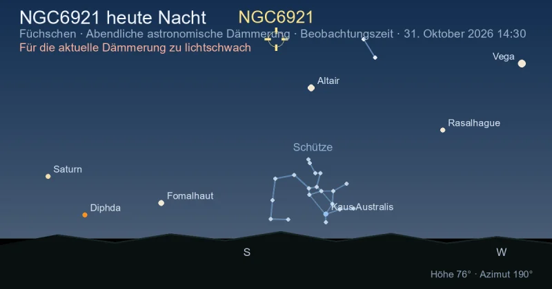 NGC6921 heute Nacht