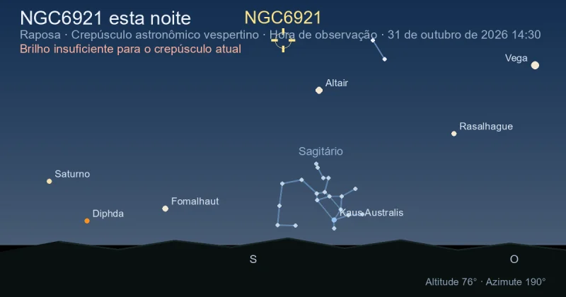 NGC6921 esta noite