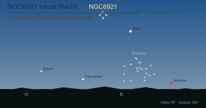 NGC6921 heute Nacht