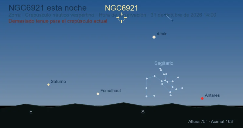NGC6921 esta noche