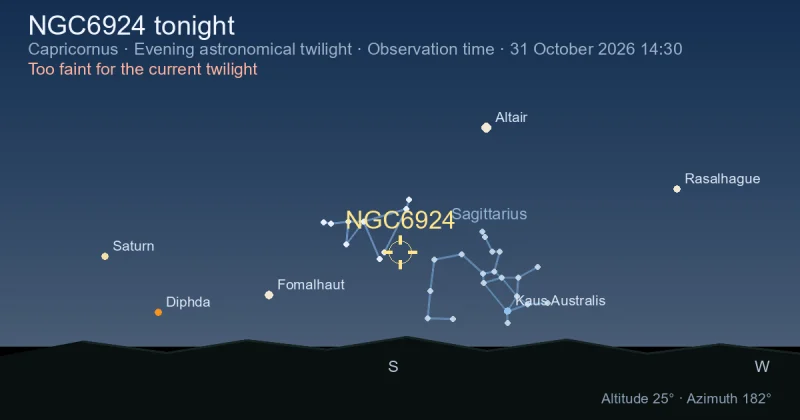 NGC6924 tonight