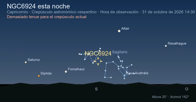NGC6924 esta noche