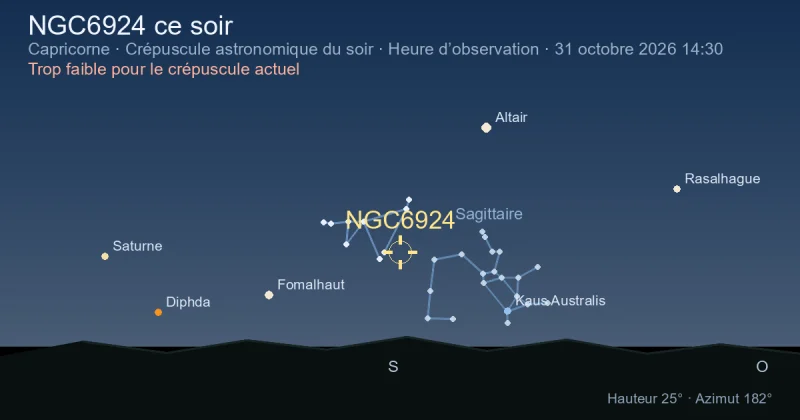 NGC6924 ce soir