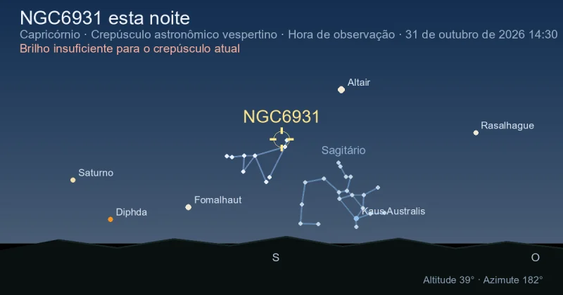NGC6931 esta noite