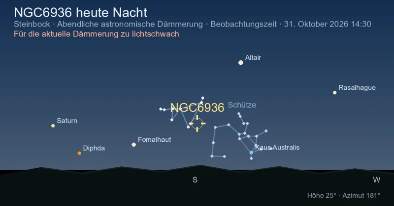NGC6936 heute Nacht