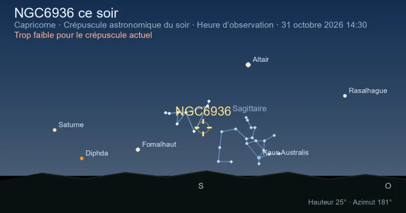 NGC6936 ce soir