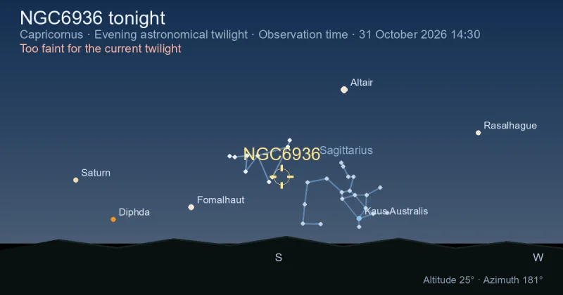 NGC6936 tonight