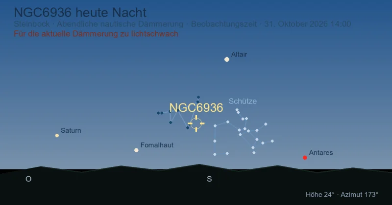 NGC6936 heute Nacht