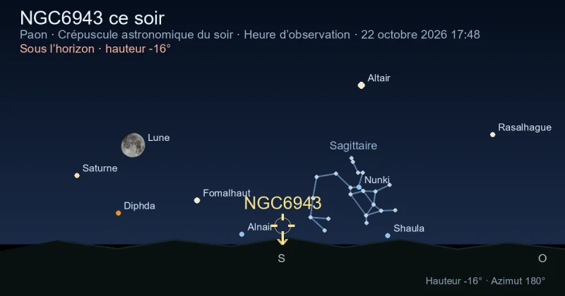 NGC6943 ce soir