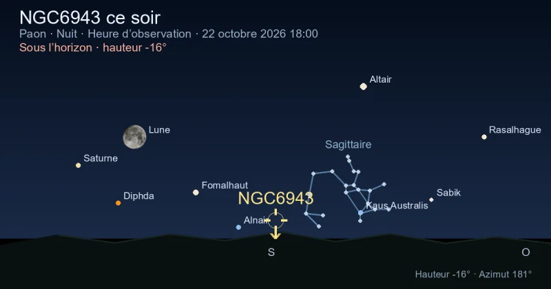 NGC6943 ce soir