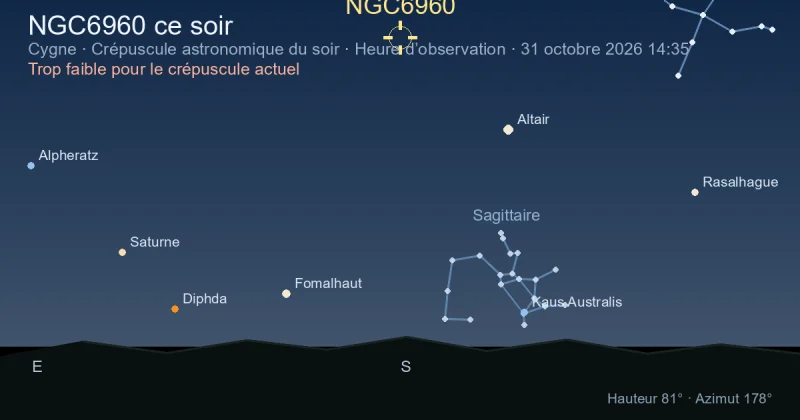 NGC6960 ce soir