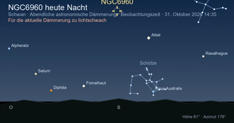 NGC6960 heute Nacht