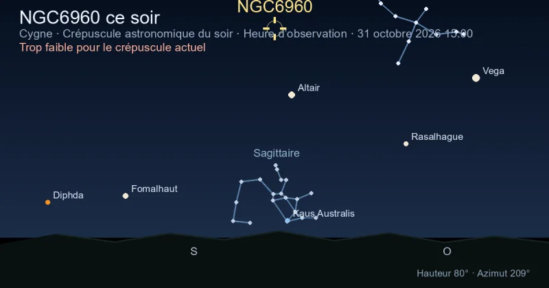 NGC6960 ce soir