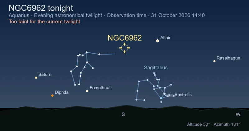 NGC6962 tonight