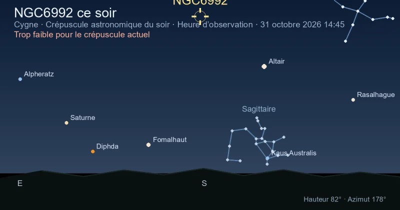 NGC6992 ce soir