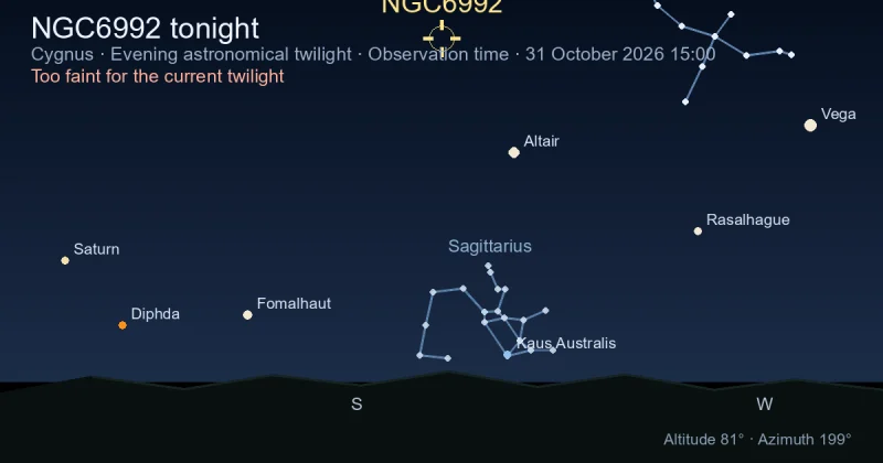 NGC6992 tonight