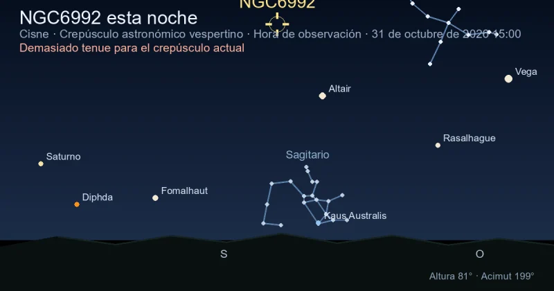 NGC6992 esta noche