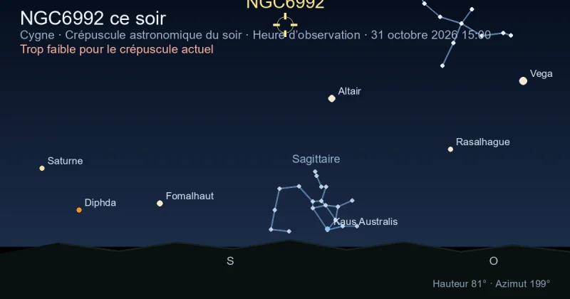 NGC6992 ce soir