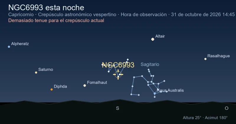 NGC6993 esta noche