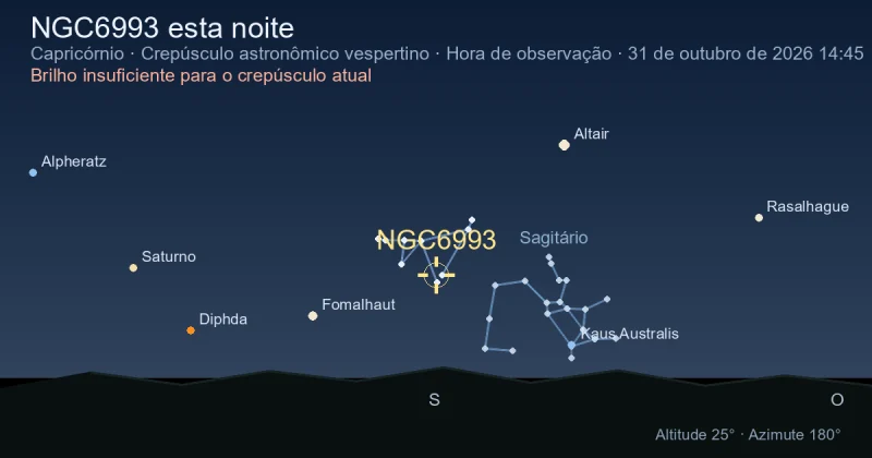 NGC6993 esta noite