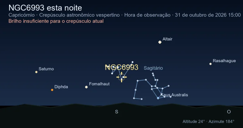 NGC6993 esta noite