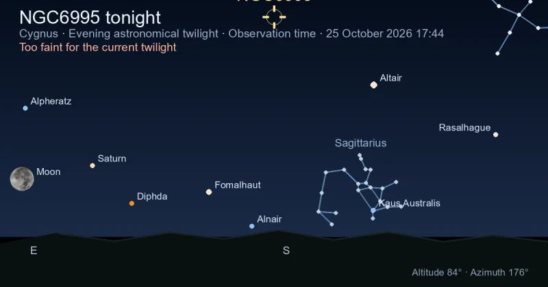 NGC6995 tonight