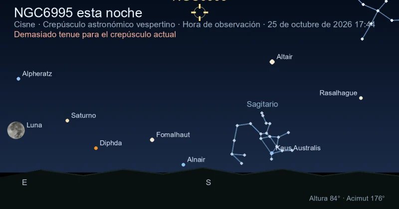 NGC6995 esta noche