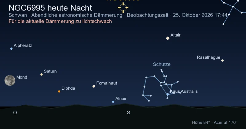 NGC6995 heute Nacht